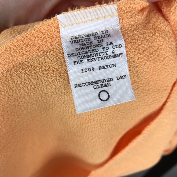 Beautiful Flynn Skye Orange Plunge Neckline Maxi Dress with pockets!✨🍊 - Picture 6 of 6